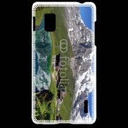 Coque LG Optimus G Montagne Suisse 