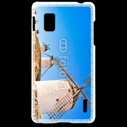 Coque LG Optimus G Paysage avec des moulins