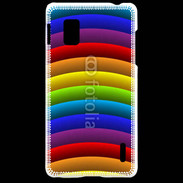 Coque LG Optimus G Effet Raimbow