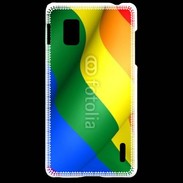 Coque LG Optimus G Drapeau Gay Pride