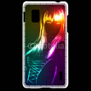 Coque LG Optimus G Fashion femme en discothèque