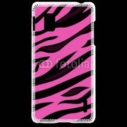 Coque LG Optimus G Fashion zèbre rose