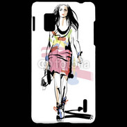 Coque LG Optimus G Top modèle en dessin