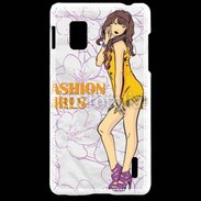 Coque LG Optimus G Fashion girl manga
