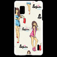 Coque LG Optimus G Fashion girl 5