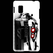 Coque LG Optimus G Voiture de course noire
