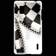 Coque LG Optimus G Zipper course