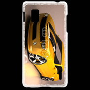 Coque LG Optimus G Belle voiture jaune et noire