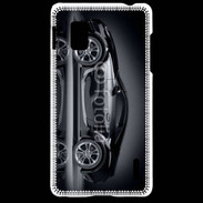 Coque LG Optimus G Sport car noire