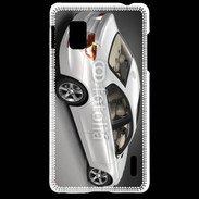Coque LG Optimus G Sport car blanche