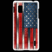 Coque LG Optimus G USA Grunge drapeau