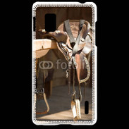 Coque LG Optimus G Selle de cowboy