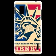Coque LG Optimus G Timbre USA
