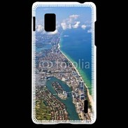 Coque LG Optimus G Vue aérienne de la cote de Miami