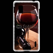 Coque LG Optimus G Verre de vin rouge