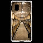 Coque LG Optimus G Cave tonneaux de vin