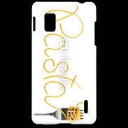 Coque LG Optimus G Pasta