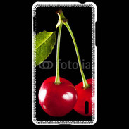 Coque LG Optimus G Couple de cerises