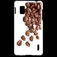 Coque LG Optimus G Grains de café brésilien