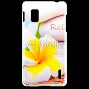 Coque LG Optimus G Fleurs relax