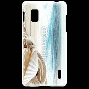 Coque LG Optimus G Perle et mer
