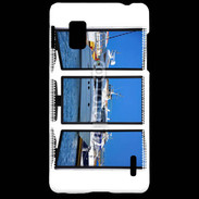 Coque LG Optimus G Yacht sur écran