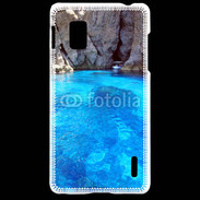 Coque LG Optimus G Petite crique en Sicile