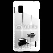 Coque LG Optimus G Bateau sur un lac