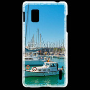 Coque LG Optimus G Bateau au port 3