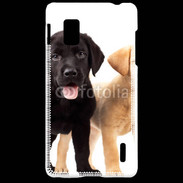 Coque LG Optimus G Chiot labrador