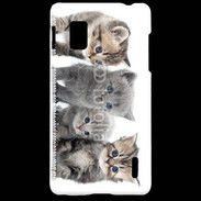 Coque LG Optimus G Groupe de chatons