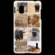 Coque LG Optimus G Les animaux de la savane