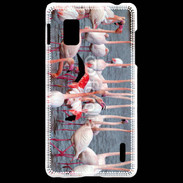 Coque LG Optimus G flamand rose