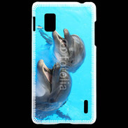 Coque LG Optimus G Duo de dauphins