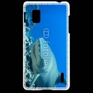 Coque LG Optimus G Requin citron
