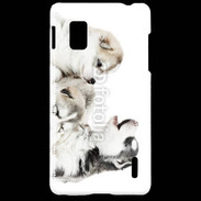Coque LG Optimus G Trio de chiots