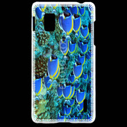 Coque LG Optimus G Banc de poissons bleus