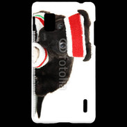 Coque LG Optimus G Chiot joueur de tennis
