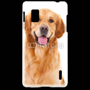 Coque LG Optimus G Chien Golden