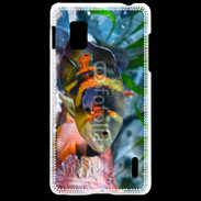Coque LG Optimus G Poisson coloré
