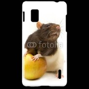 Coque LG Optimus G Rat bicouleur
