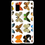 Coque LG Optimus G Planche de papillons