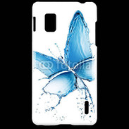 Coque LG Optimus G Papillon en eau