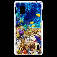 Coque LG Optimus G Poissons et coraux