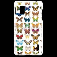 Coque LG Optimus G Tableau de papillons