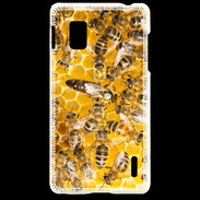 Coque LG Optimus G Ruche d'abeilles