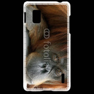 Coque LG Optimus G Portrait de singe