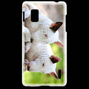 Coque LG Optimus G Chien Bull terrier anglais 1