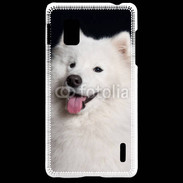 Coque LG Optimus G Portrait de chien loup 5