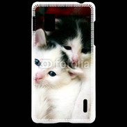 Coque LG Optimus G Duo de chatons 2